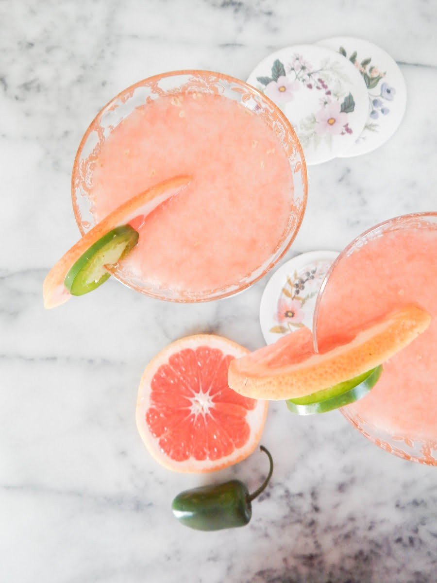 Grapefruit Paloma - Hot Cocktails - Tequila with Grapefruit